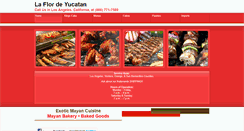 Desktop Screenshot of laflordeyucatan.net